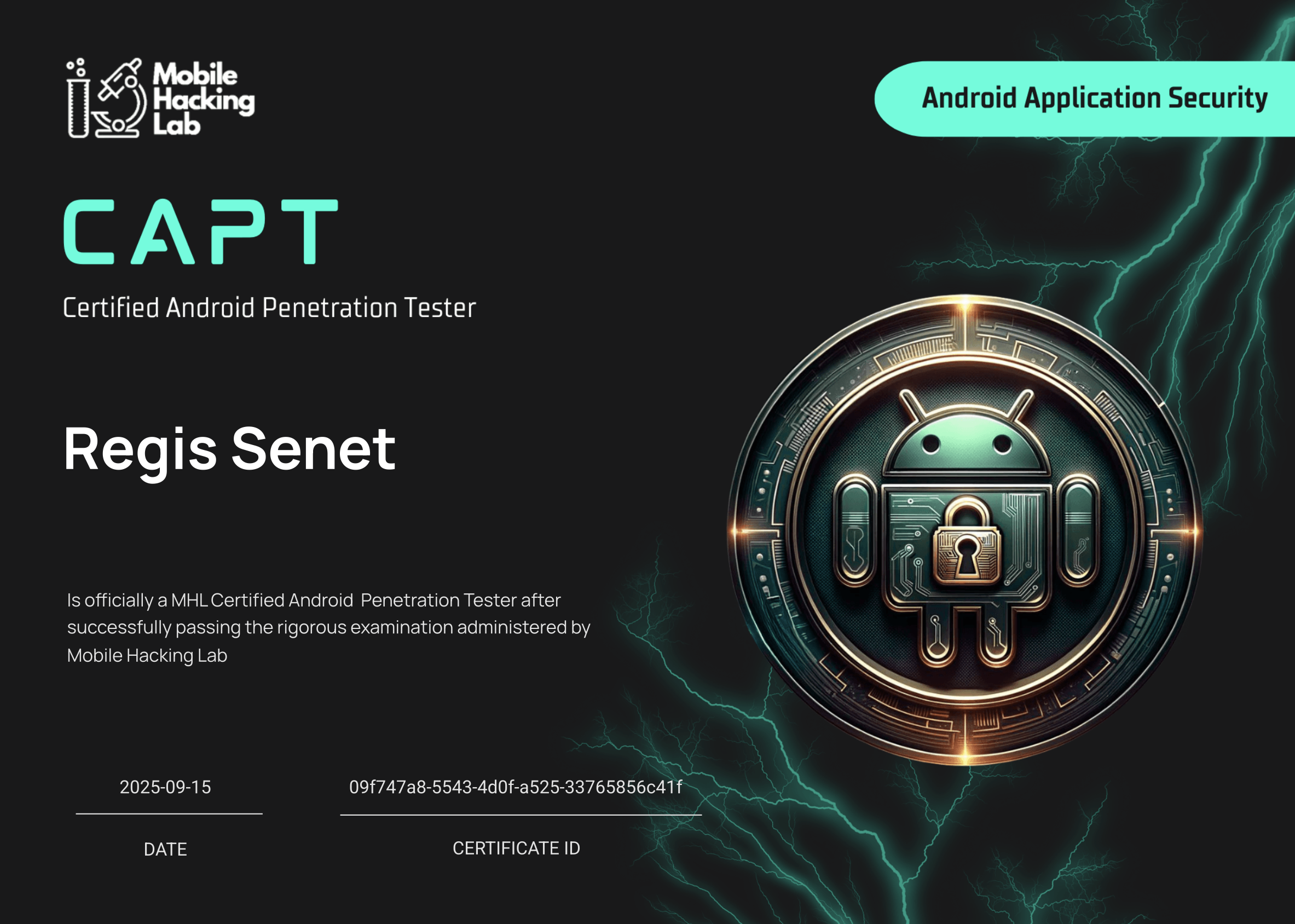 Certified Android Penetration Tester