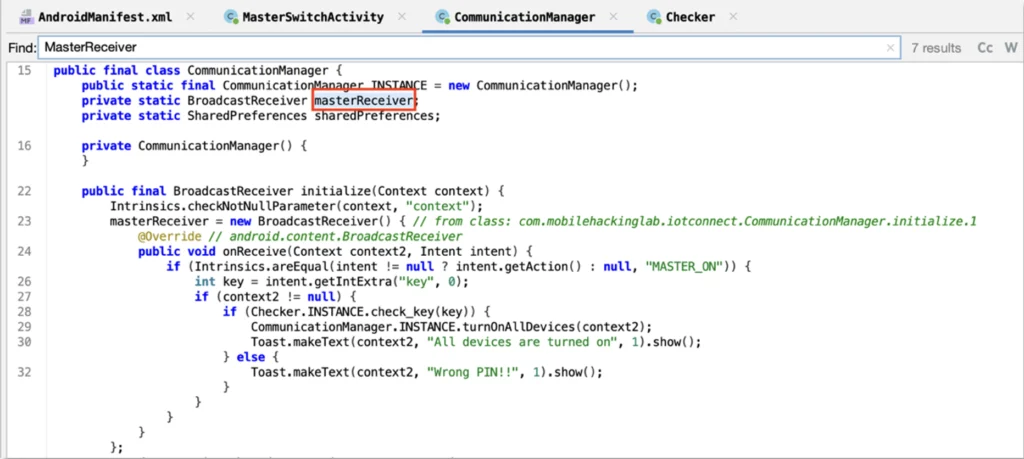 Writeup Android IOT Connect