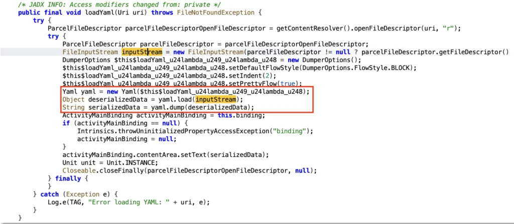 ORHUS - Writeup Mobile - Config Editor