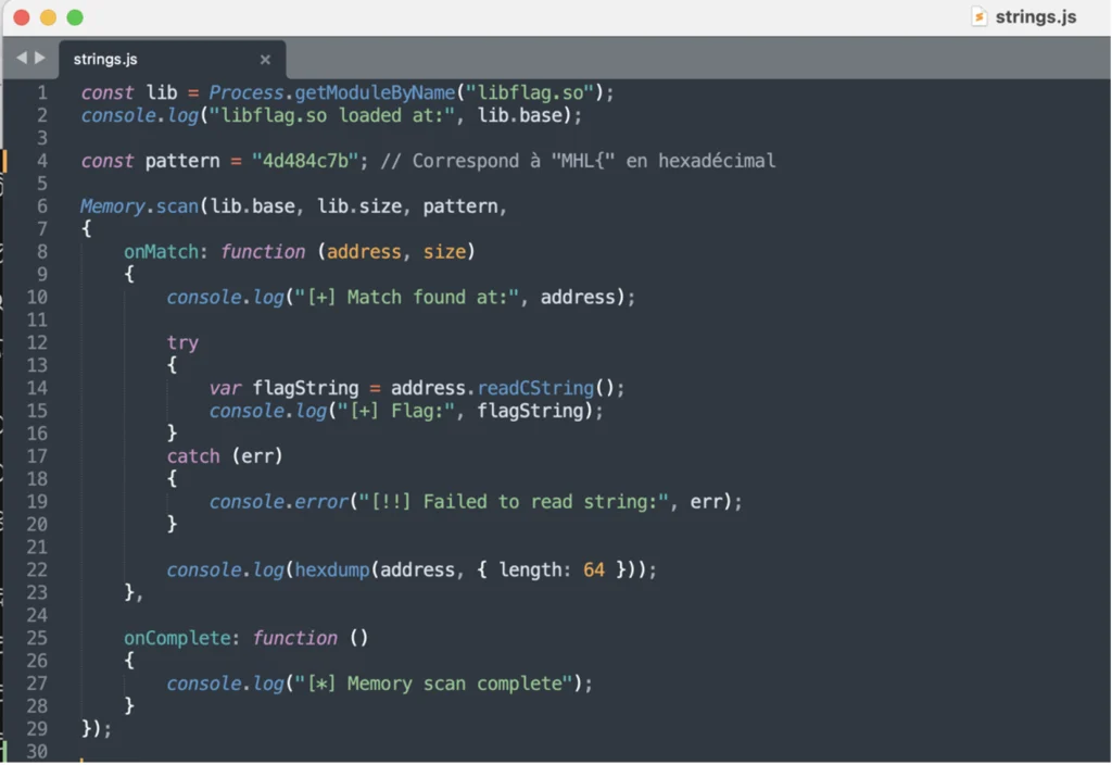 ORHUS - Writeup Mobile - Strings