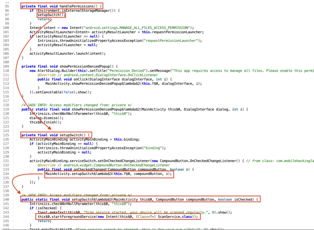 Writeup Android Cyclic Scanner