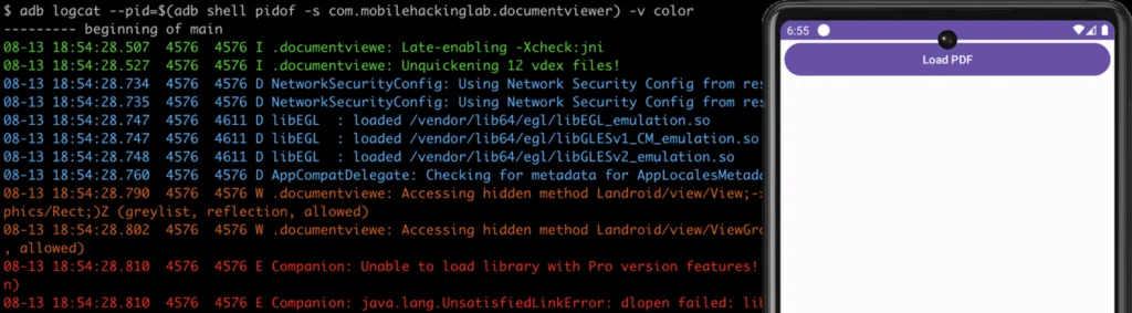 Writeup Android - Document Viewer