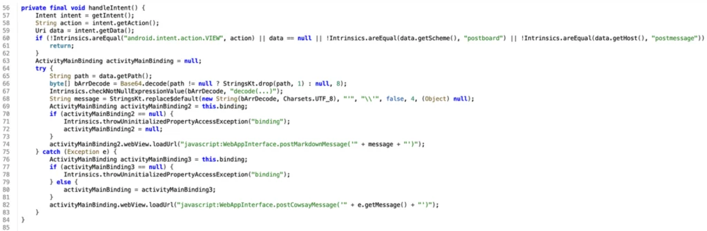Writeup Android Post Board