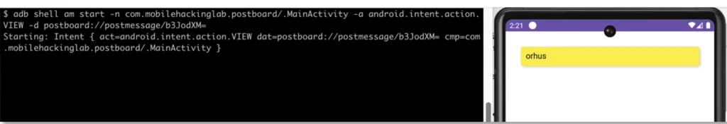 Writeup Android Post Board