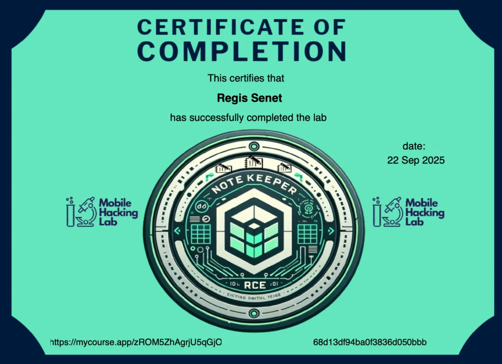 Writeup Android Document Notekeeper