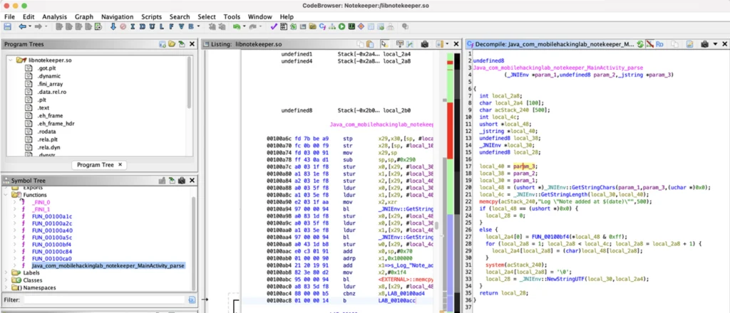 Writeup Android Document Notekeeper